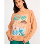 Polera-Para-Mujer-Polera-Echo-Crew-Naranja-Billabong