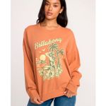 Polera-Para-Mujer-Polera-Echo-Crew-Naranja-Billabong