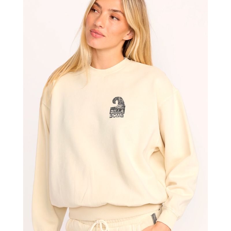 Polera-Para-Mujer-Polera-Sun-Wave-Livin-Kendal-Crew-Blanco-Billabong