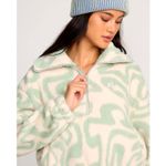 Polera-Para-Mujer-Polera-Barra-Half-Zip-Verde-Billabong