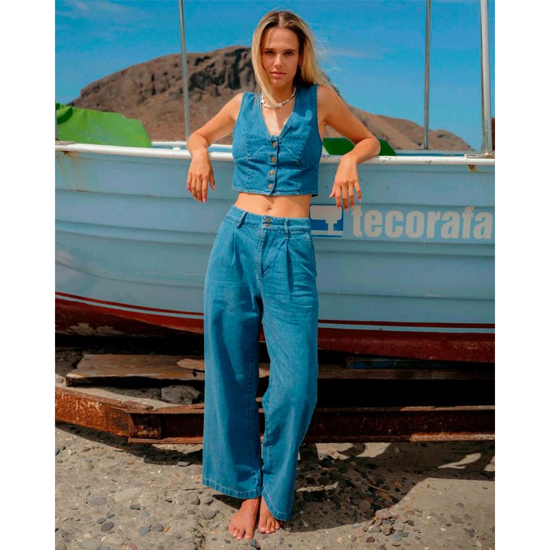 Jeans-Para-Mujer-Wave-Washed-Celeste-Billabong