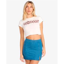 Polo Para Mujer See You Again Blanco Billabong