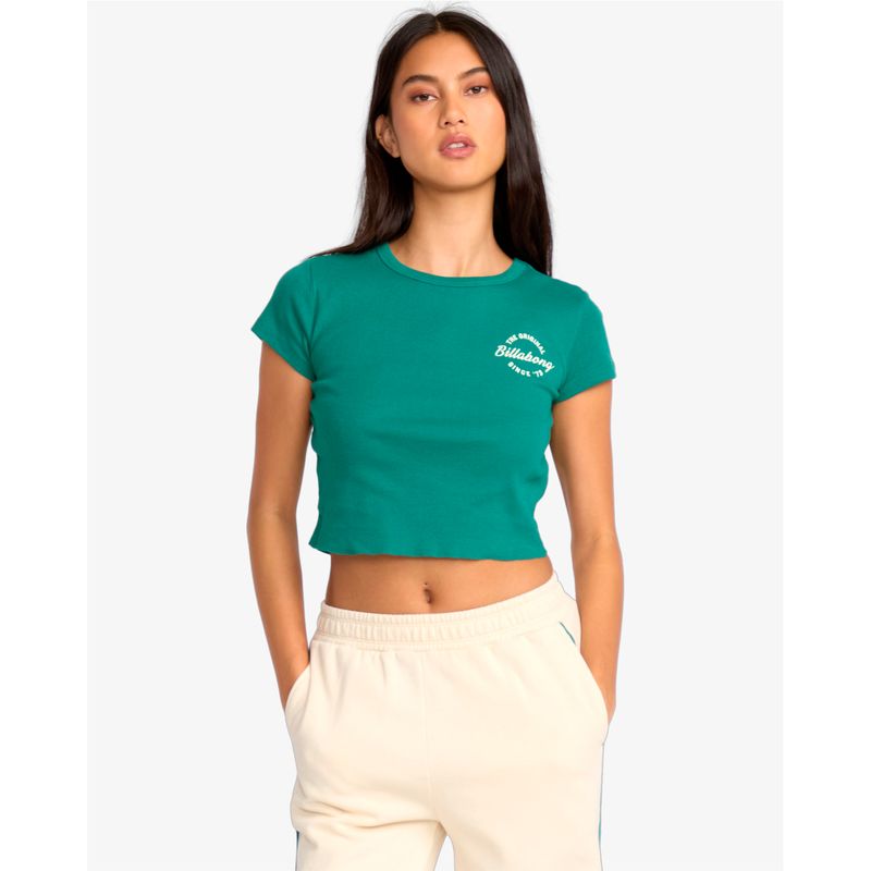 Polo-Para-Mujer-In-The-Sun-Verde-Billabong