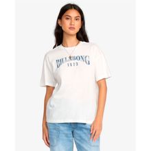 Polo Para Mujer Happy Paths Blanco Billabong