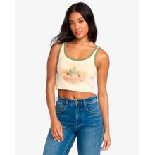 Bividi Para Mujer Sunset Break Tank Amarillo Billabong