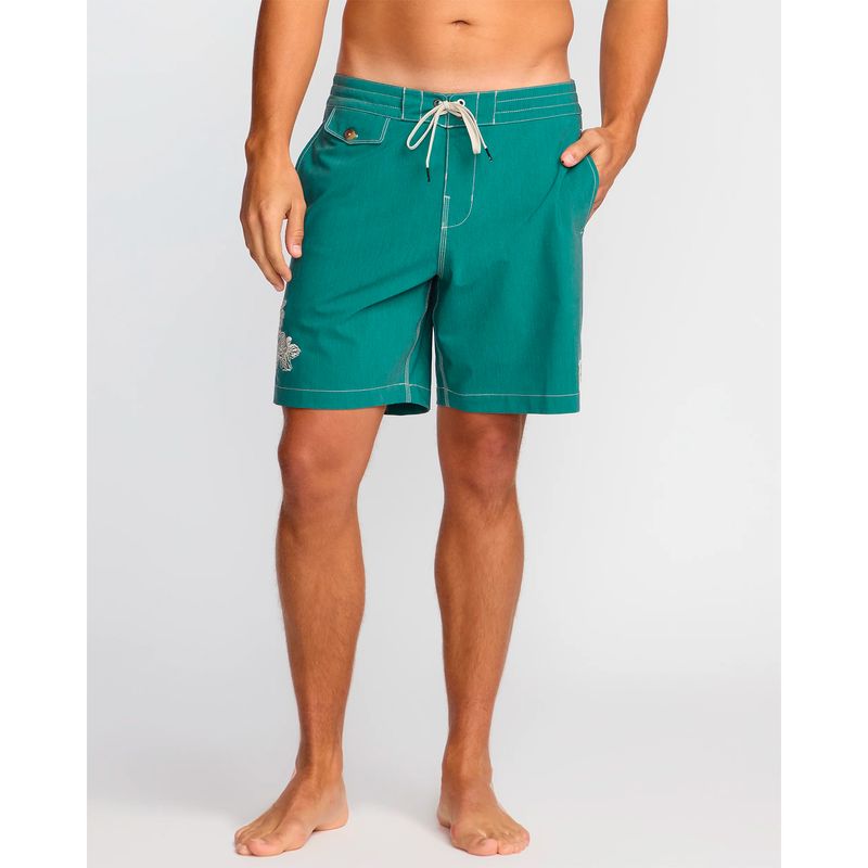 Ropa-de-Baño-Para-Hombre-Austin-Garage-Lo-Tide-Verde-Billabong