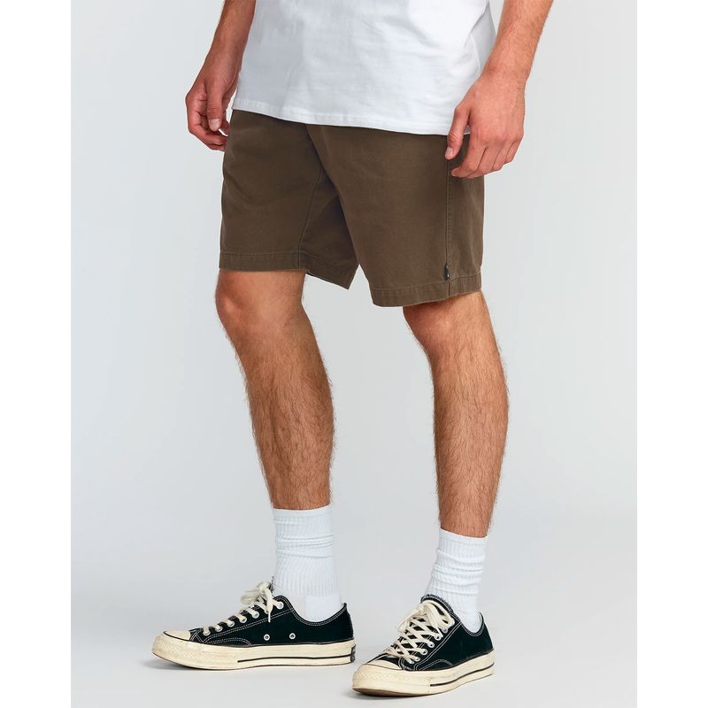 Shorts-Para-Hombre-Larry-Layback-Twill-Marron-Billabong