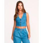 Top-Para-Mujer-Indigo-Skies-Celeste-Billabong