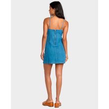 Vestido Para Mujer Indigo Skies Celeste Billabong