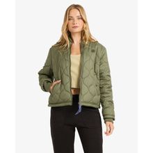 Casaca Para Mujer Cuesta Bomber Verde Billabong