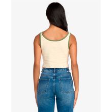 Bividi Para Mujer Sunset Break Tank Amarillo Billabong