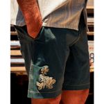 Ropa-de-Baño-Para-Hombre-Austin-Garage-Lo-Tide-Verde-Billabong