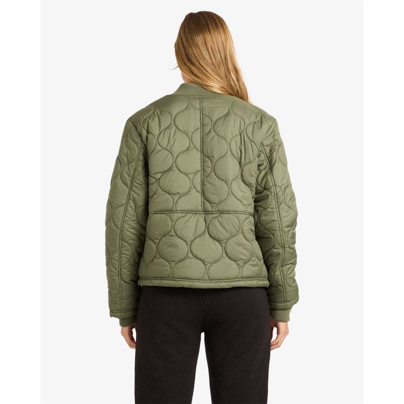 Casaca-Para-Mujer-Cuesta-Bomber-Verde-Billabong