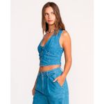 Top-Para-Mujer-Indigo-Skies-Celeste-Billabong