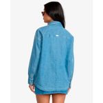 Camisa-Para-Mujer-Manga-Larga-Fadeaway-denim-Shacket-Celeste-Billabong