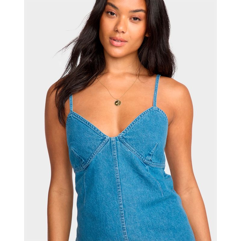 Vestido-Para-Mujer-Indigo-Skies-Celeste-Billabong