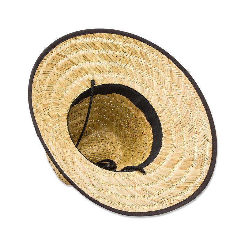Sombrero-Para-Hombre-Sombrero-Tides-Patch-Straw-Negro-Billabong